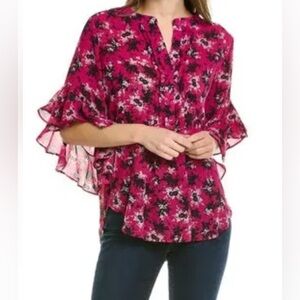Vince Camuto Wild Petunia Top NWT
